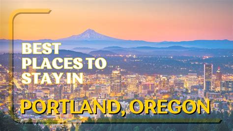 places to stay in portland oregon.